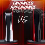 PlayStation 5 Black Faceplate Skin Protector