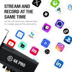 Elgato 4K Pro Capture Card for Gaming
