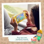 Nintendo Switch Lite Coral with Animal Crossing