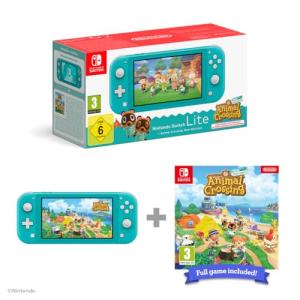 Nintendo Switch Lite Turquoise + Animal Crossing