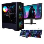 Veno Scorp Gaming PC Bundle with Monitor & RGB Case