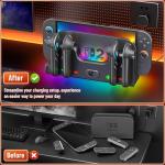 Wenocally Switch 2 Joy-Con Charger Station with RGB Lights