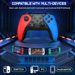 HASACOOL Wireless Controller for Nintendo Switch & Lite