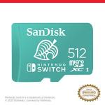SanDisk 512GB Animal Crossing microSDXC for Switch