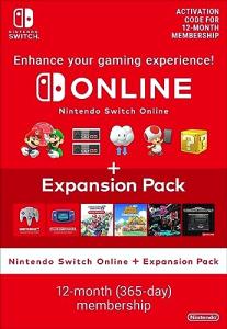 Nintendo Switch Online Expansion Pack Membership Code