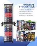 Nargos Game Storage Tower for Consoles and Disks