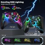 HELLCOOL Wireless RGB PC Gaming Controller