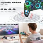 HELLCOOL Wireless RGB PC Gaming Controller