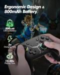 Switch Wireless Game Controller with Vibration and Turbo