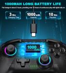 Wireless USB Gaming Controller for PC and Switch