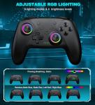 Wireless USB Gaming Controller for PC and Switch