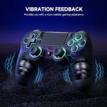 ECHTPower Wireless PS4 Controller with RGB Features