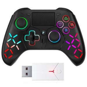 Wireless Controller for PS5/PC/PS4 with Audio Jack
