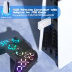 Wireless Controller for PS5/PC/PS4 with Audio Jack