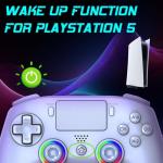 Subsonic Wireless PS5 Controller with Paddles and LEDs