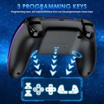 JORREP Wireless Gaming Controller with RGB Lighting