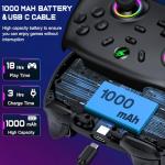 Wireless Controller for Nintendo Switch with RGB