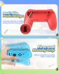 JoyCon Controller Grip for Nintendo Switch - 2 Pack