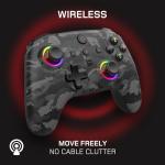 Gioteck WX5+ Dark Camo Wireless Controller for Switch