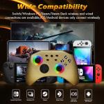 Mytrix Glitter Gradient Pro Controller for Switch & Steam Deck