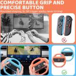 Nintendo Switch Steering Wheel with Comfort Grip