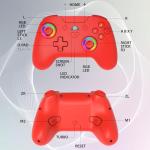 Subsonic Wireless Game Controller for Switch - Red