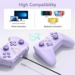 EasySMX Wireless Pro Controller for Switch - Purple