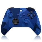 Camo Blue Wireless Xbox Controller with Audio Jack
