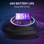 AOC Wireless Gaming Headset with 7.1 Surround Sound