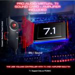 SUMVISION SERAPH Wired Gaming Headset with Soundcard