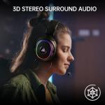 EKSA Wireless Gaming Headset with RGB and Microphone