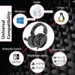 SUMVISION SERAPH Wired Gaming Headset with Soundcard