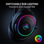 EKSA Wireless Gaming Headset with RGB and Microphone