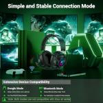 Krysenix Wireless Gaming Headset with Noise Canceling