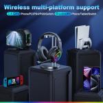 Wireless Gaming Headset for PS5, PS4, PC, Switch