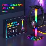 RGB Gaming Headset Stand with USB Charger