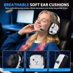 Vakedy Wireless Gaming Headset with Microphone