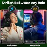 WESEARY Wireless Gaming Headset with RGB Lighting