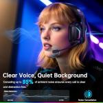 Fachixy FC300 Wireless Gaming Headset with Mic