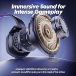 NUBWO Wireless Gaming Headset - 100-Hour Playtime