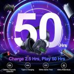 Fachixy FC400 Wireless Gaming Headset with Mic