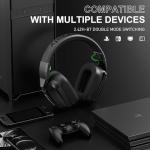 Skapendy VK80 Wireless Gaming Headset with Mic