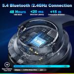 Wireless Gaming Headset with 7.1 Surround Sound