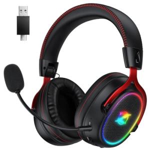 Ozeino Wireless Gaming Headset with 7.1 Surround Sound