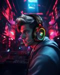 Ozeino Wireless Gaming Headset with 7.1 Surround Sound
