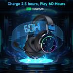 Wireless Gaming Headset with 7.1 Surround Sound