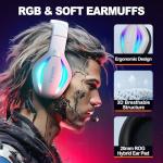 Krysenix PG1 RGB Gaming Headset with Microphone