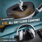 Buwnia Wireless Gaming Headset for PS5 and PC