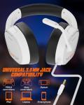 NUBWO HG04L Lightweight Gaming Headset for PS5/Xbox