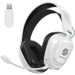 Skapendy Wireless Gaming Headset with Noise-Canceling Mic